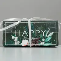 Коробка для капкейка &laquo;Happy New year&raquo;, 16 х 8 х 7.5 см