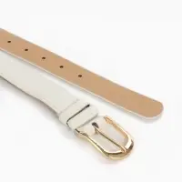 Ремень жен 05-01-01-01, Март2511, 2,8*0,3*110 см, без винта, пряж золото, 1 прокол,