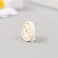 Декор для творчества полистоун "Настенные часы" 1,6х1,7 см