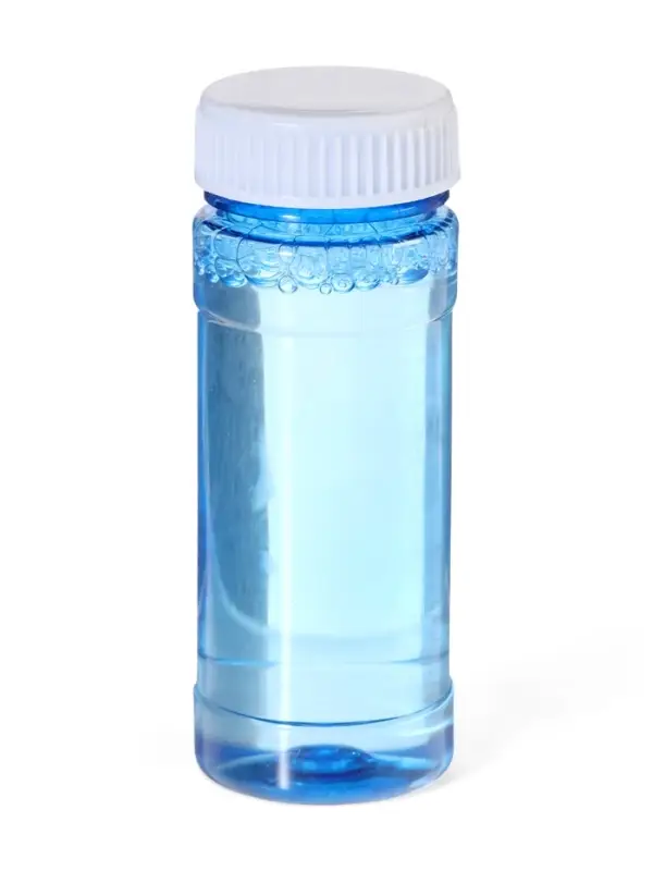 Генератор мыльных пузырей &laquo;Пистолет&raquo;, световые эффекты, работает от батареек, синий