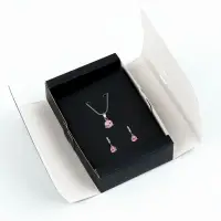 Коробка под бижутерию &laquo;Чёрная&raquo;, 12 х 8.5 х 3 см