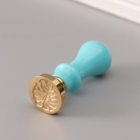 Сургучный набор "Монстера" печать, ручка, сургуч 12,5х10х3,6 см