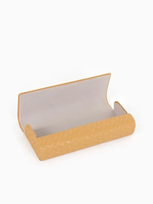 Футляр для очков Июнь2502 15,5*6*3 см, магнит, бежевый