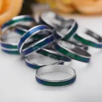 Кольцо Выбражулька &laquo;Настроение&raquo; хамелеон, 2.5 мм, размер МИКС