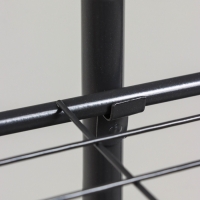 Подставка для цветов Greengo, 6 полок, 44 &times; 22 &times; 105 см, напольная, металл, тёмно-серая