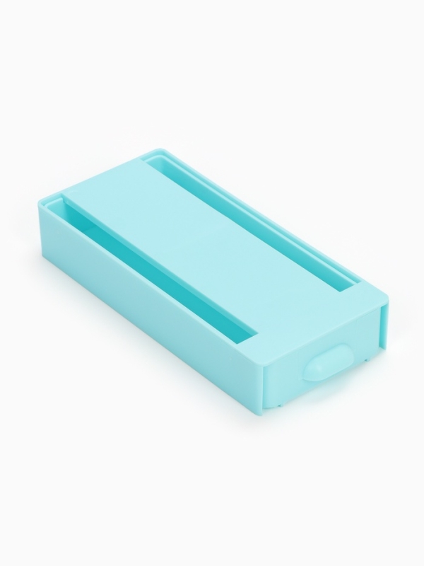 Скрытый потайной ящик, для хранения под стол, 20 х 9 х 4см, голубой