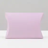 Коробка складная розовая, 11 х 8 х 2 см