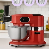 Планетарный миксер с чашей KT-4419 (4 в 1) - 1500 Вт