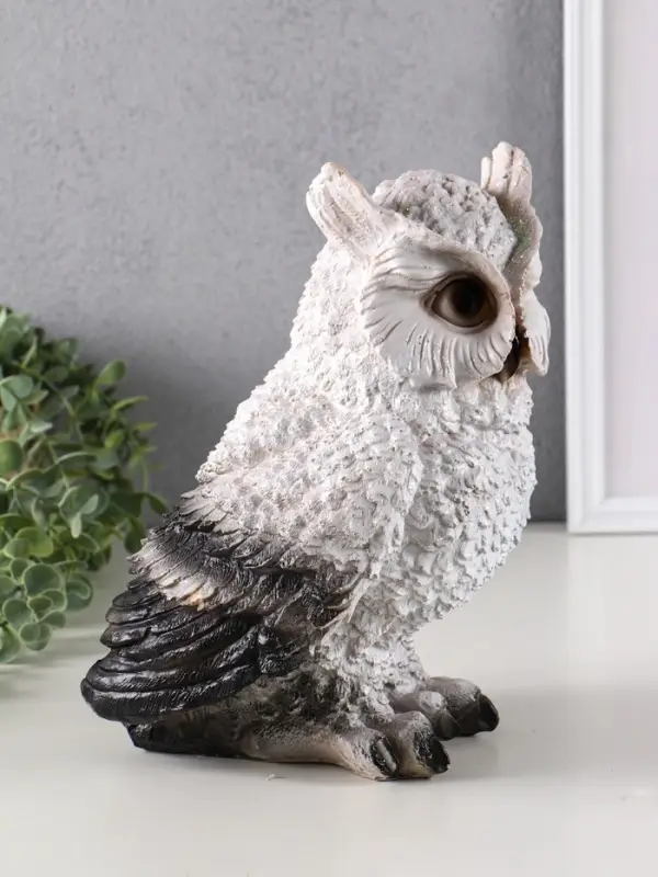 Фигура "Филин" с глиттером,