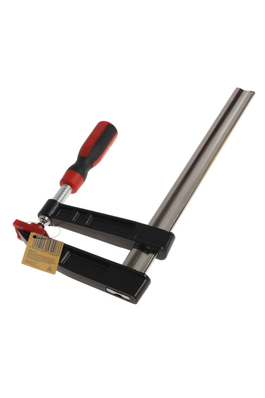 Струбцина F-образная усиленная ТУНДРА, тавровый профиль, 2К рукоятка, 300 х 120 х 390 мм