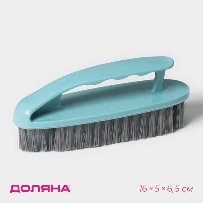 Щётка - утюжок Доляна &laquo;Дельта&raquo;, цельная ручка, 16&times;5&times;6,5 см, цвет МИКС