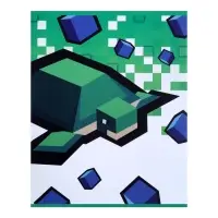 Тетрадь 48 листов в линейку Calligrata &laquo;Пиксели&raquo;, обложка мелованный картон, блок офсет, МИКС