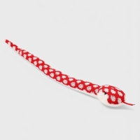 Мягкая игрушка "Змея" снежинки, 57 см, цвет МИКС