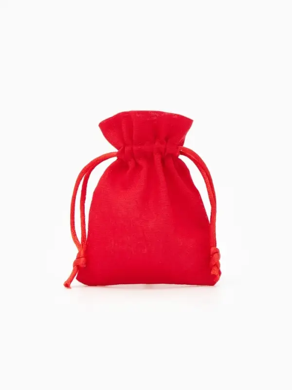 Мешочек подарочный &laquo;Хлопок&raquo;, 7&times;9 см, красный