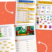 Тренажёр "Словосочетания. Падежи", 44 страницы.