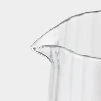 Кувшин "Эко.Дольки" 1200 мл, 9&times;14&times;24.5 см, с бамбуковой крышкой