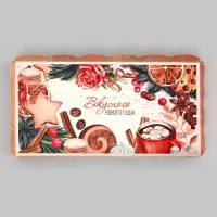 Коробка для печенья, &laquo;Волшебных мнгновений&raquo;, 10.5&times;20&times;3 см, Новый год