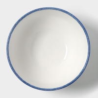 Салатник "Blue Lagoon" Magistro 13см, 13х6,3, цвет белый, синий