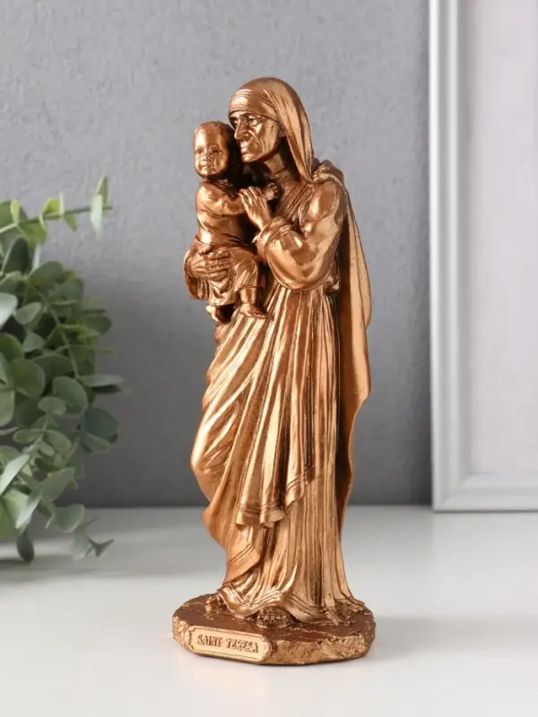 Фигура &laquo;Мать Тереза&raquo;, 21&times;8&times;7.5 см, бронза