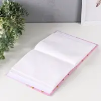 Фотоальбом 200 фото 10X15см, "Три пуговки", розовый, ПП карм.