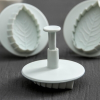 Набор плунжеров кондитерских Доляна &laquo;Лист большой&raquo;, 3 шт