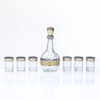 Мини-бар "Барроко" барная стойка, графин, 6 стопок