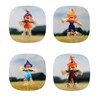 Огородное пугало &laquo;Тыква&raquo;, h = 50 см, МИКС, Greengo