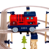 Железная дорога &laquo;Город&raquo;, работает от батареек