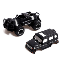 Машина радиоуправляемая &laquo;Внедорожник&raquo;, работает от батареек, цвет чёрный