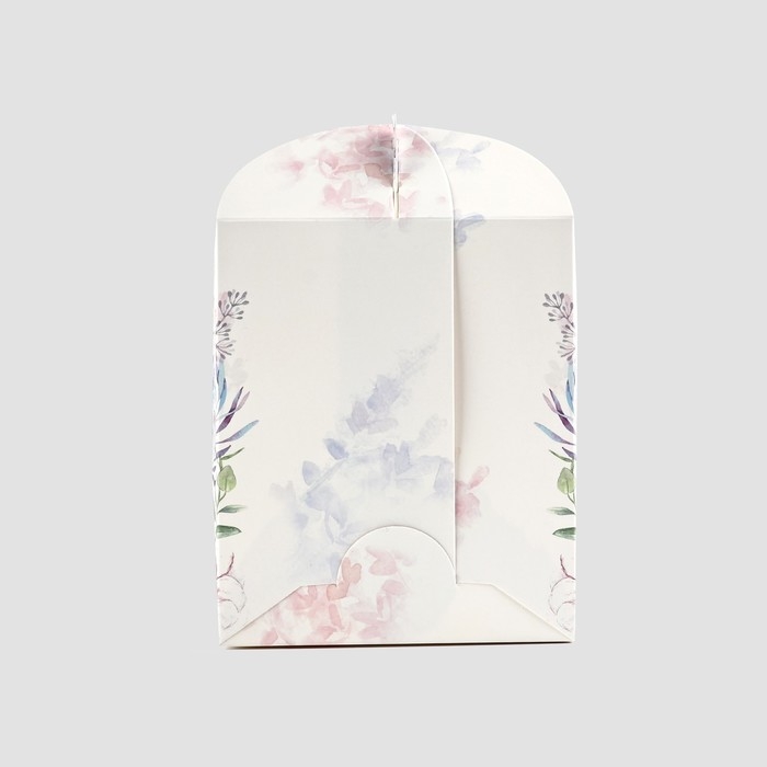 Коробка под маленький торт, кондитерская упаковка, &laquo;Венок&raquo;, 15 х 15 х 18 см