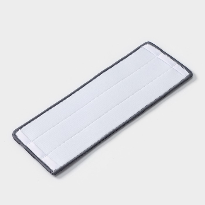 Насадка для швабры Доляна, на липучке, микрофибра, 32&times;12,5 см