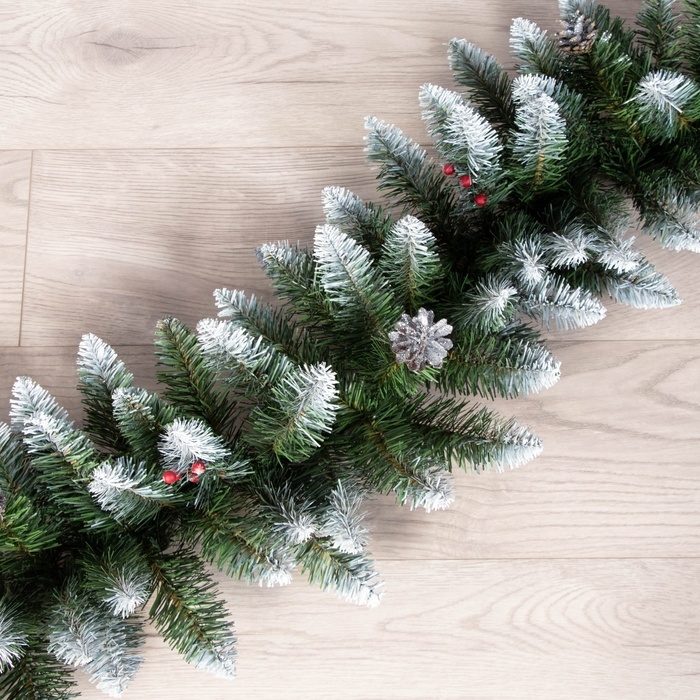 Гирлянда  "Зимняя сказка " 270 см, d-32 см