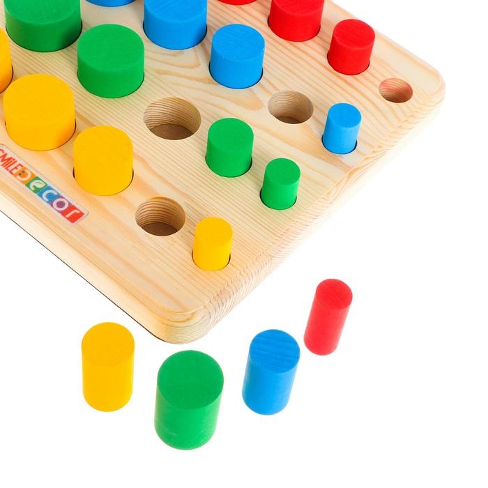 Головоломка &laquo;Цветные столбики&raquo;, 20 элементов