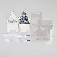 Коробка подарочная новогодняя складная &laquo;Новогодние подарки&raquo;, 7 х 7 х 7 см, Новый год