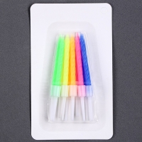 Набор для украшения торта: топпер &laquo;С днём рождения&raquo;, 1 шт., 10 свечей