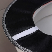 Чехол на сиденье для унитаза на липучках &laquo;Цветы&raquo;, 35&times;45 см, цвет МИКС