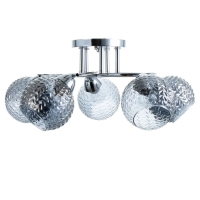 Люстра "Эрион" 5хЕ27 40Вт хром 56х56х22 см BayerLux