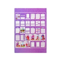 Листы-вкладыши для портфолио школьника, 30 листов (титульный, содержание, 28 разделов ) "Дети", в папке