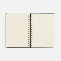 Ежедневник Spiral, недатированный, синий