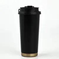 Термостакан с веревочкой "Список дел" черная, 500мл