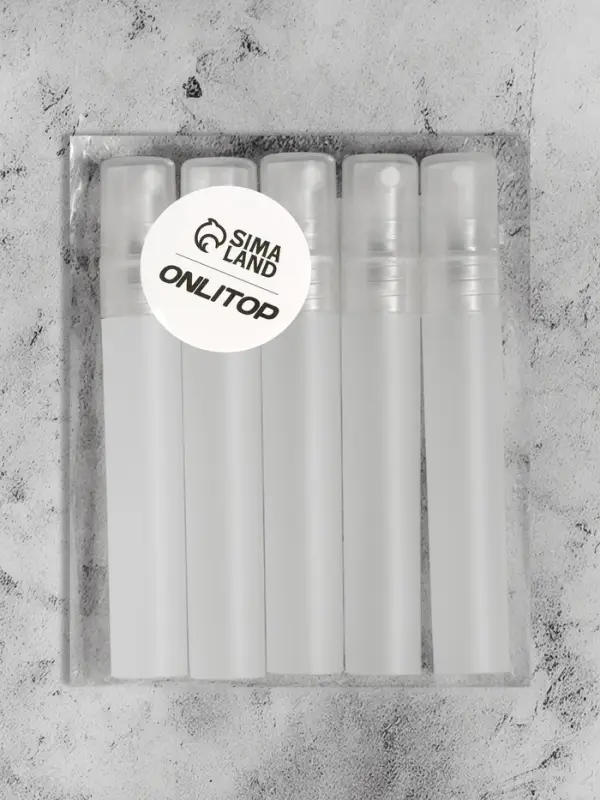 Флакон для парфюма, с распылителем, 7 мл, белый