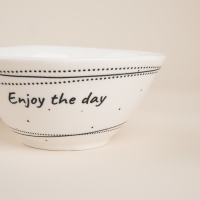 Набор салатников фарфоровых SL Home &laquo;Милый дом&raquo;, 250 мл, d=12 см, цвет белый