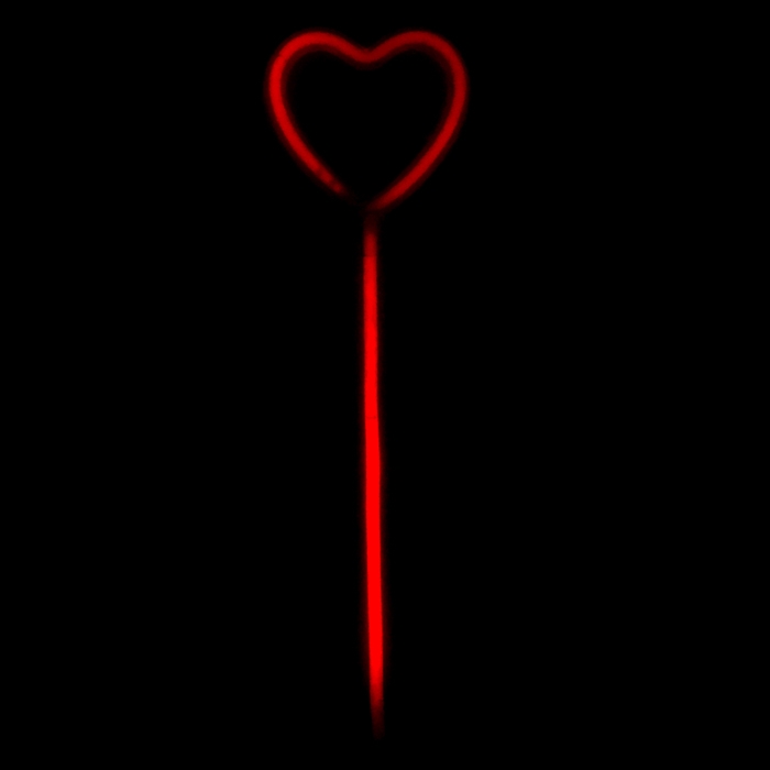 Неоновая палочка &laquo;Сердечко&raquo;
