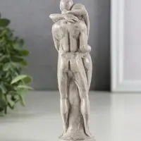 Фигура гипс "Влюбленная пара" 15х4 см, под камень