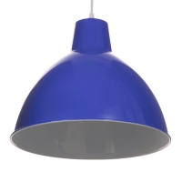 Светильник Richard 1х40Вт Е27 пр-1м синий 32,5х32,5х27см