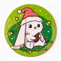 Funny toys Пружинка радуга "Новый год", цвета МИКС, d.-5см