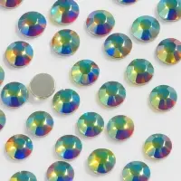 Стразы &laquo;Усечённый конус&raquo;, с голографией, стеклянные, d=1.4 мм, 100 шт., цвет серебряный