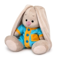 Мягкая игрушка &laquo;Зайка Ми в голубом комбинезоне&raquo;, 15 см