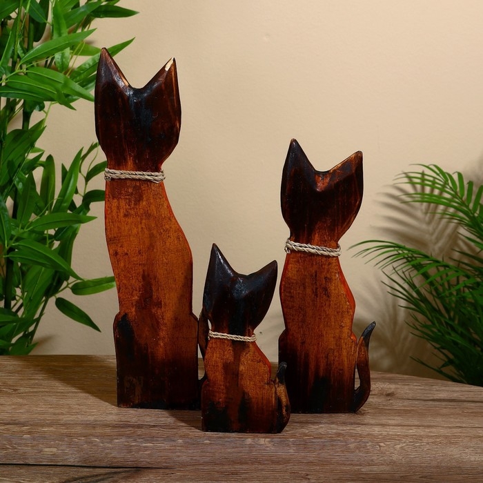 Интерьерный набор "Кошки" 20,30,40 см