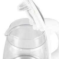 Чайник HYK-G5507 1.7л. 2200Вт белый